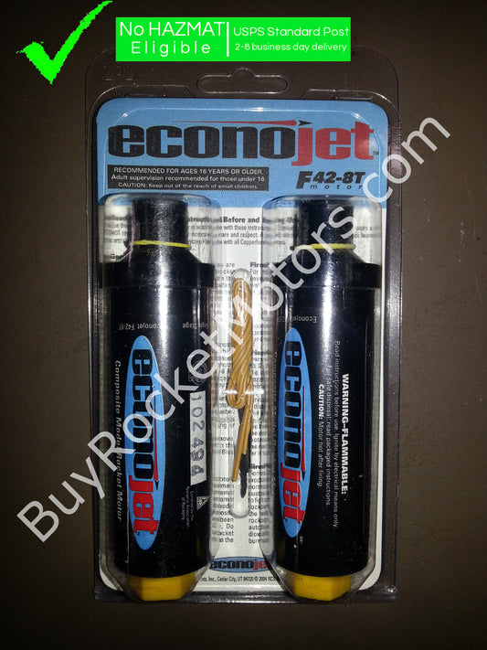 Aerotech F42 Blue Thunder Econojet 29 mm - Single Use - 2 Pack