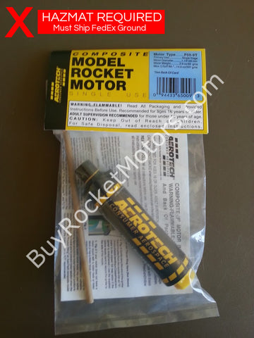 Aerotech F50 Blue Thunder 29 mm - Single Use