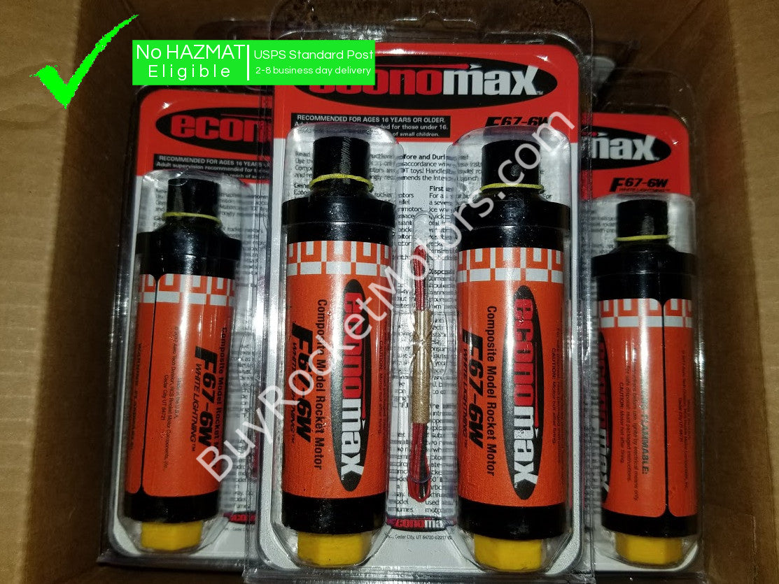 Aerotech F67 White Lightning Economax 29 mm - Single Use - 2 Pack