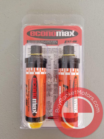 Aerotech F67 White Lightning Economax 29 mm - Single Use - 2 Pack