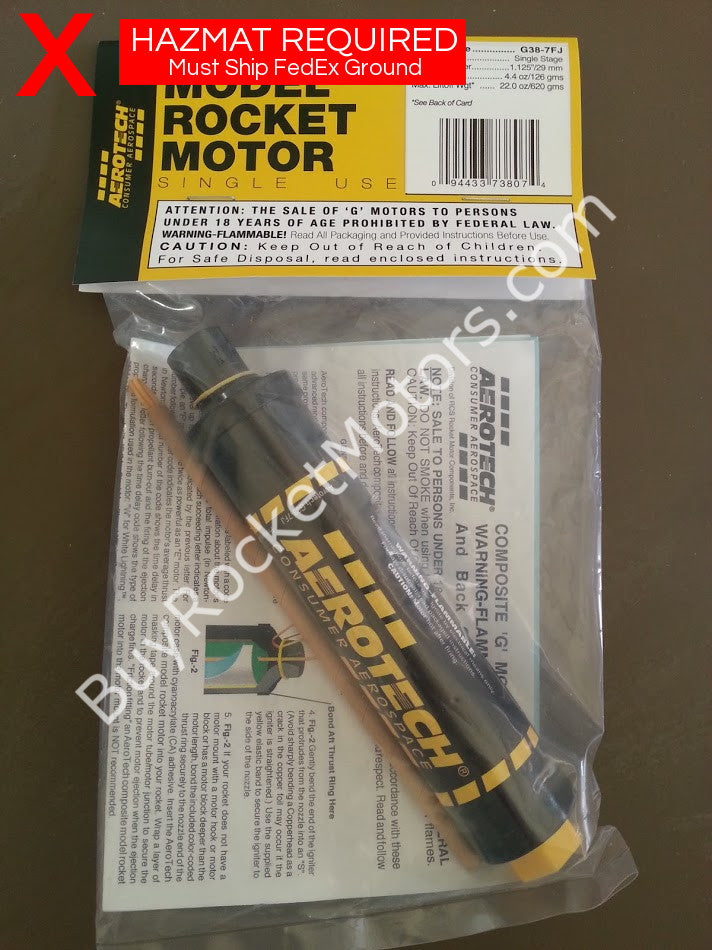 Aerotech G38 Black Jack 29 mm - Single Use