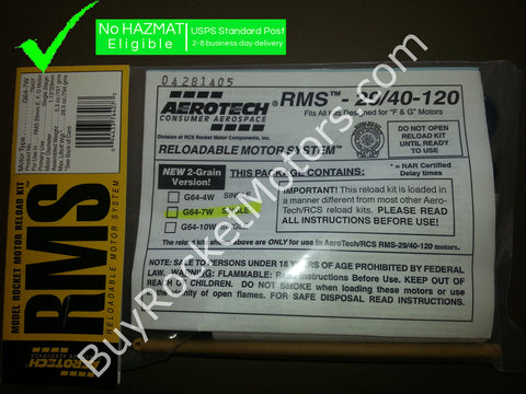 Aerotech G64 White Lightning RMS 29/40-120