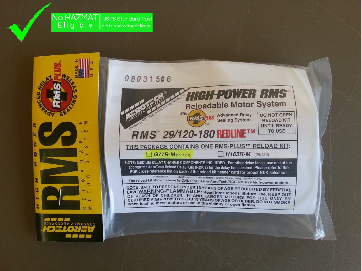 Aerotech G77R-14A Redline RMS 29/120