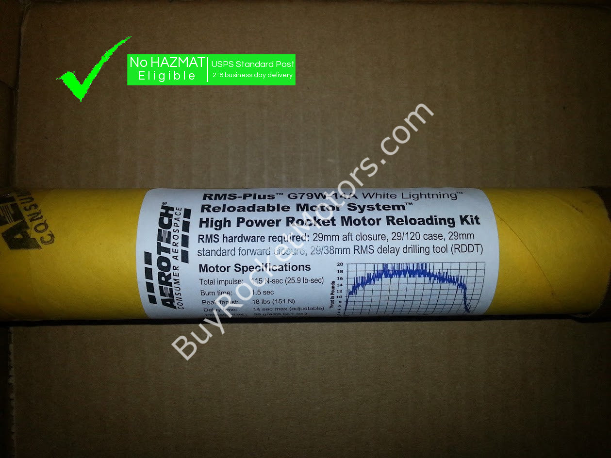 Aerotech G79W-14A White Lightning RMS 29/120