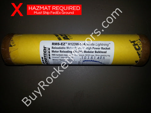 Aerotech H123W-14A 38mm RMS-Plus White Lightning