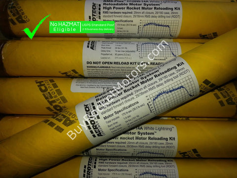 Aerotech H128W-14A White Lightning