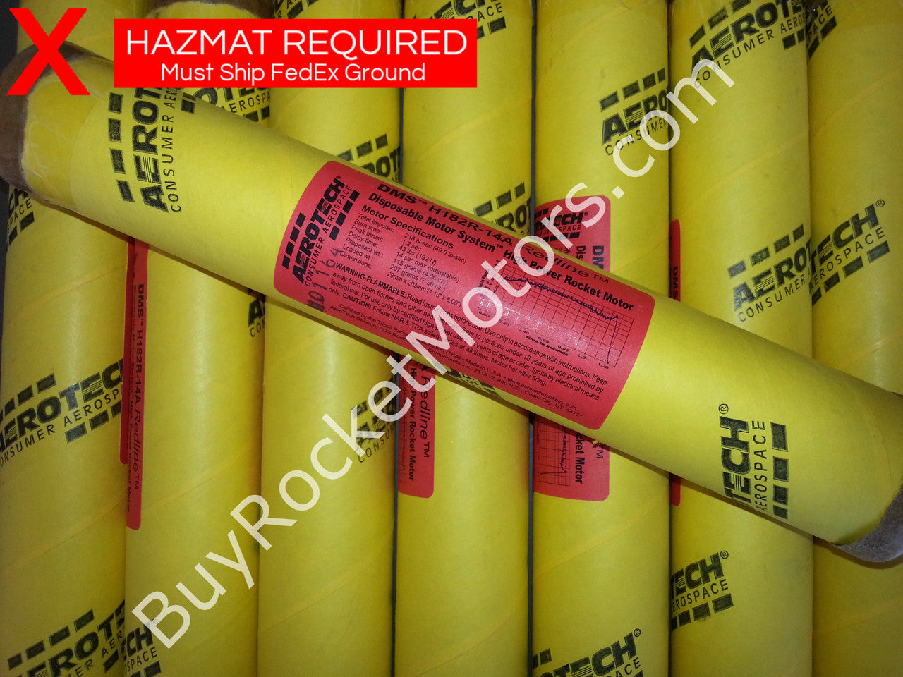 Aerotech H182-14A Redline 29 mm - DMS