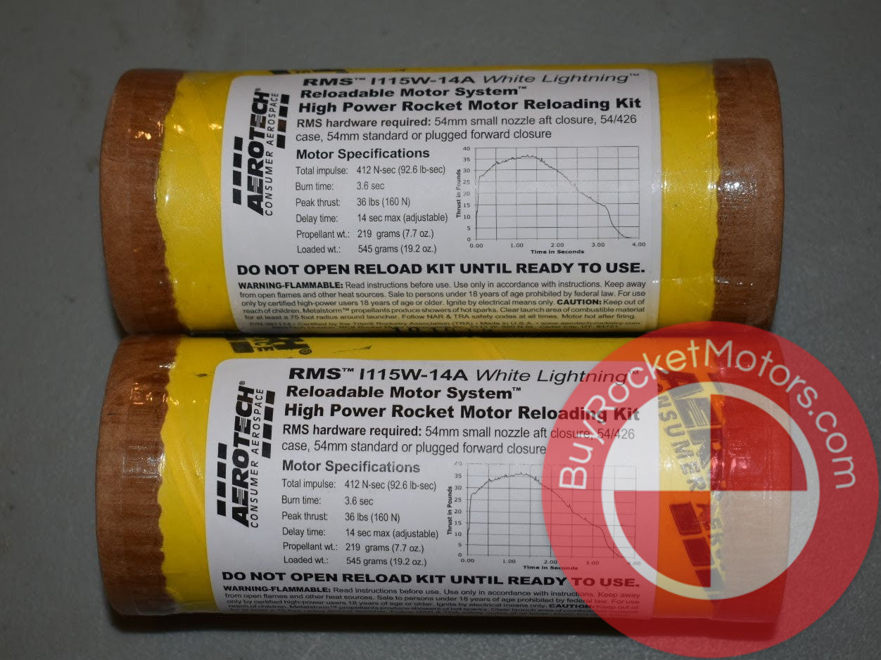 Aerotech I115W-14A White Lightning