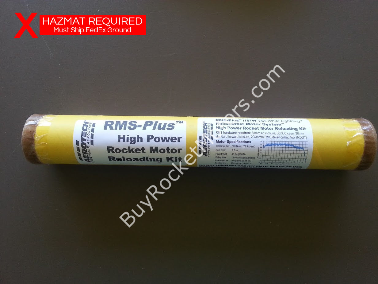 Aerotech I161W-14A 38mm RMS-Plus White Lightning