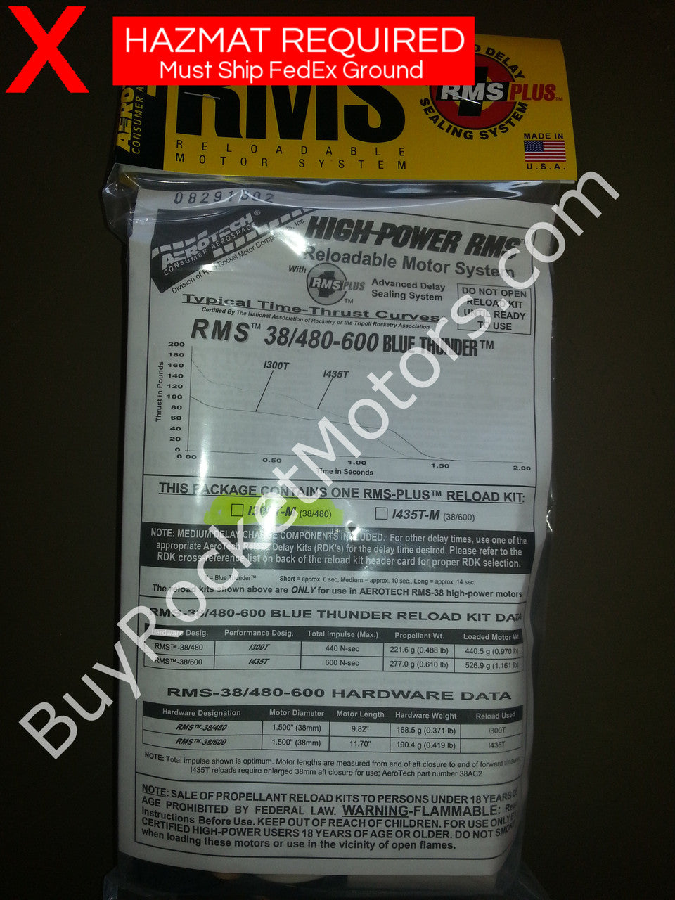 Aerotech I300T-14A Blue Thunder