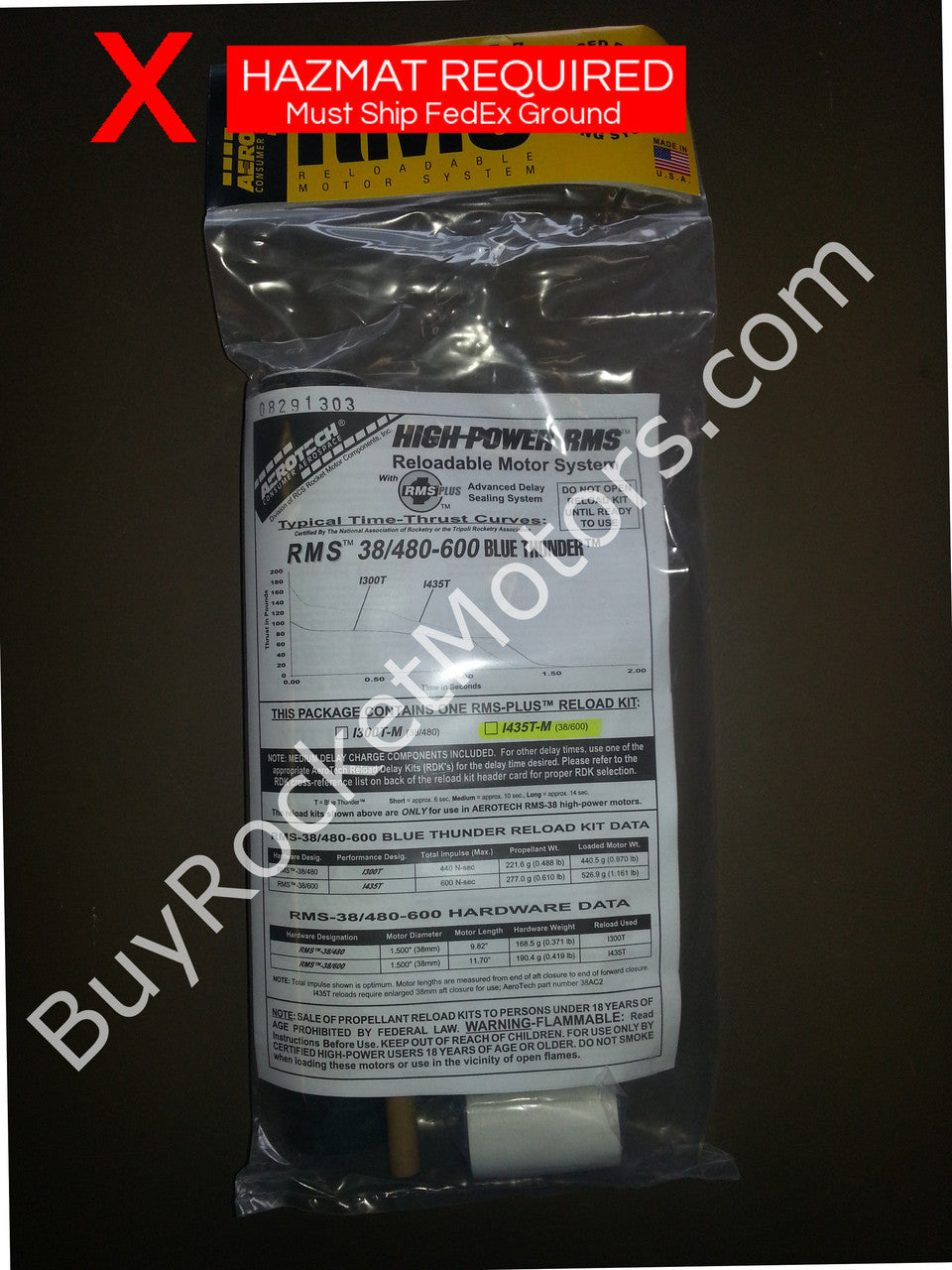 Aerotech I435T-14A Blue Thunder