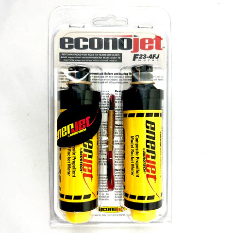 Aerotech F23 Black Max Econojet 29 mm - Single Use - 2 Pack