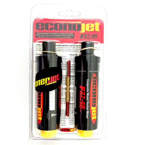 Aerotech F27 Redline Econojet 29 mm - Single Use - 2 Pack