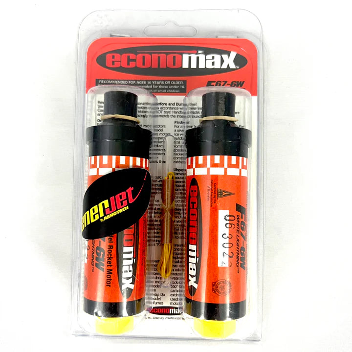Aerotech F67 White Lightning Economax 29 mm - Single Use - 2 Pack