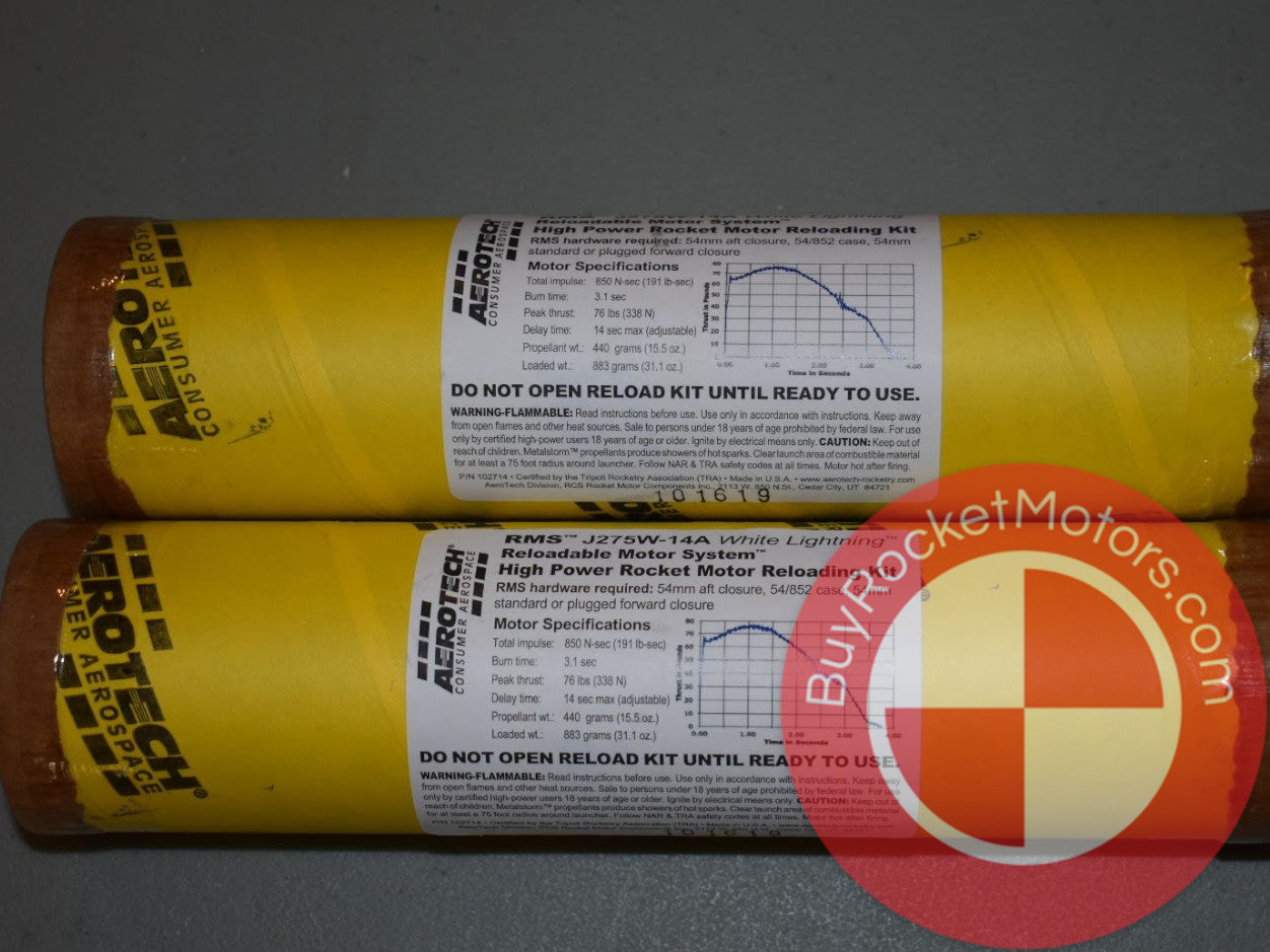 Aerotech J275W-14A White Lightning