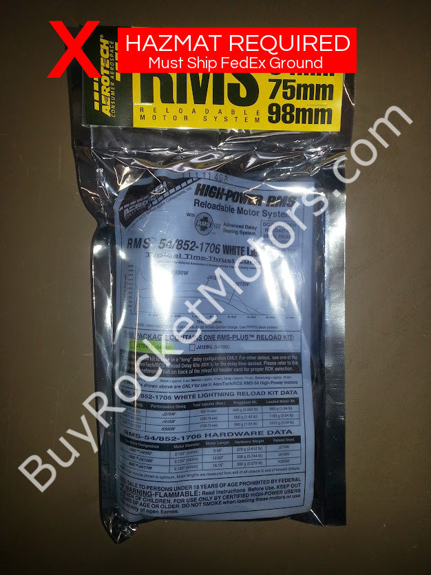 Aerotech J275W-14A White Lightning