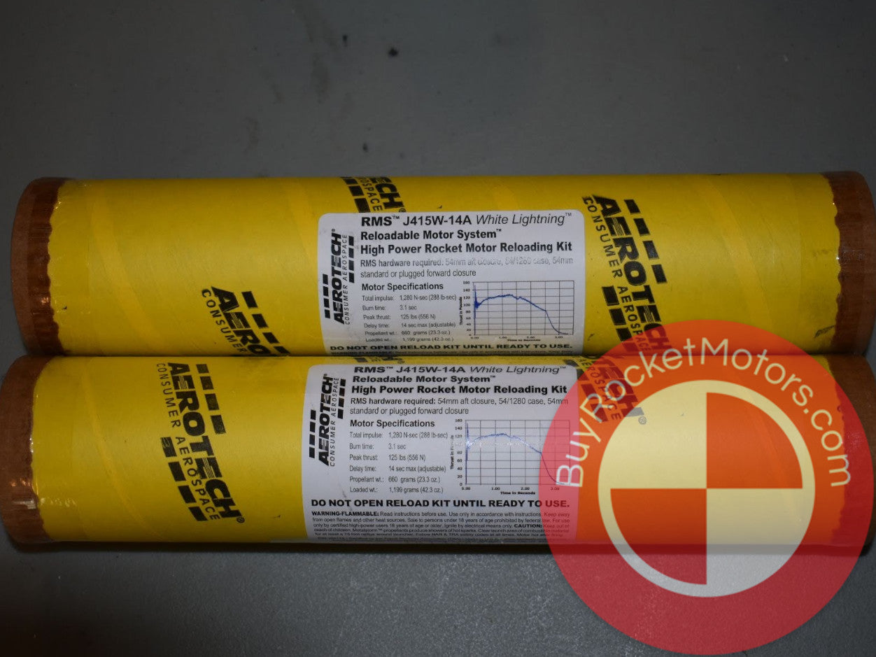 Aerotech J415W-14A White Lightning