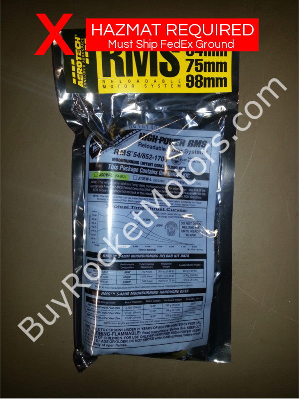 Aerotech J90W-14A White Lightning