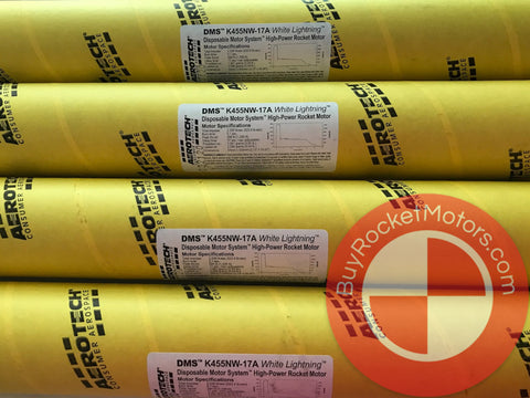 Aerotech K455NW-17A Warp 9 / White Lightning 54 mm - DMS