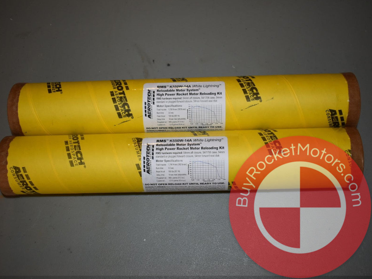 Aerotech K550W-14A White Lightning