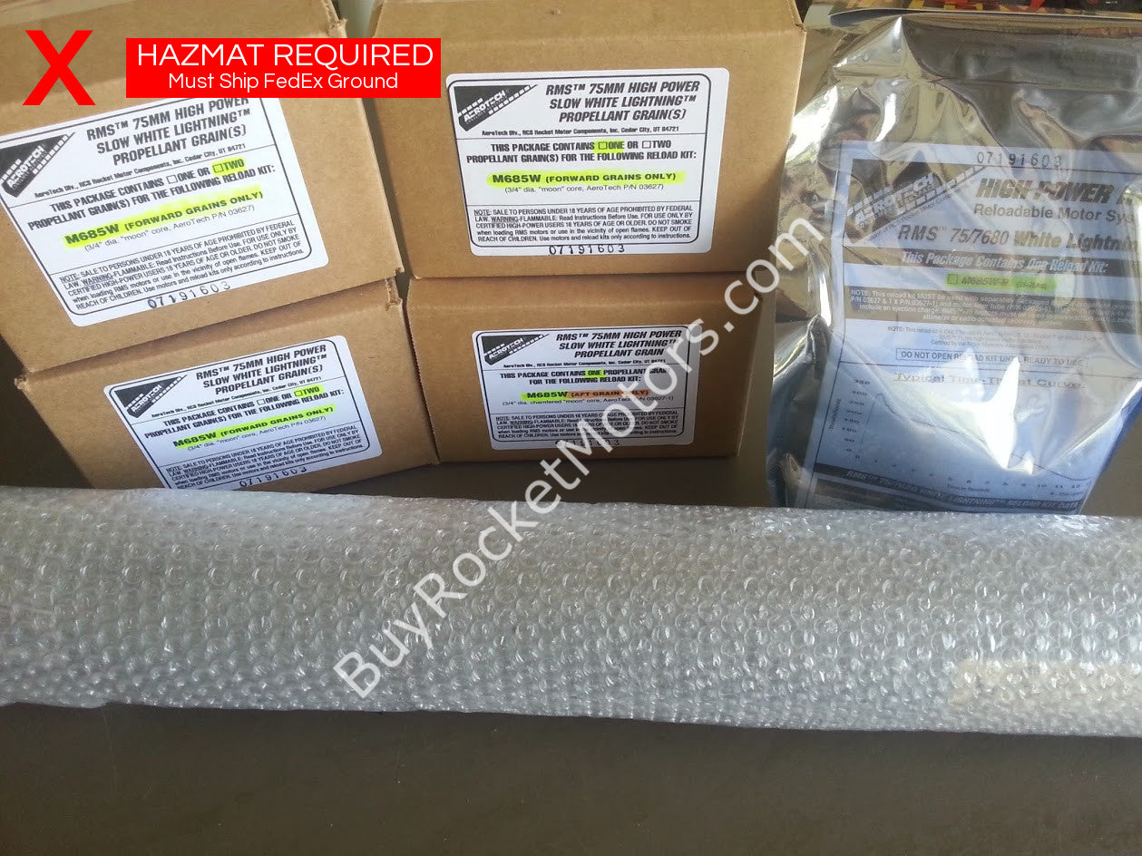 Aerotech M685W-PS White Lightning