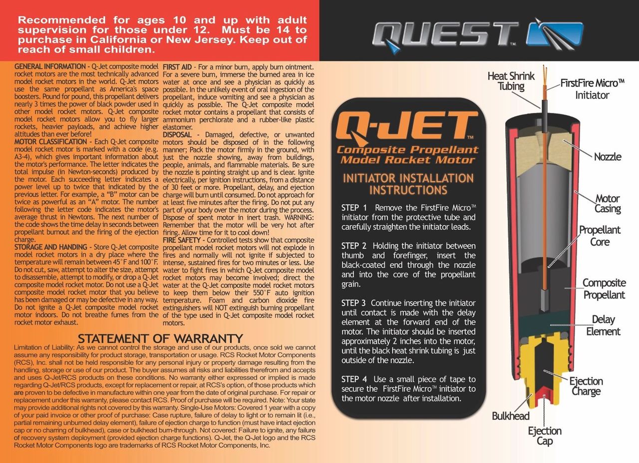 Quest A3 Q-Jet - Single Use - 2 Pack