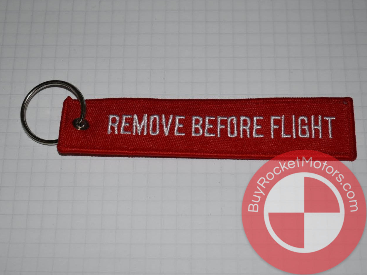 Remove Before Flight Key Chain Streamer