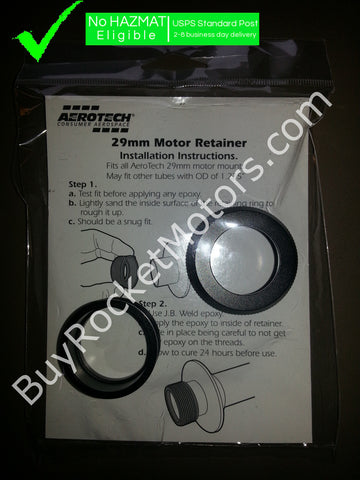 Aerotech 29mm Anodized Aluminum Motor Retainer