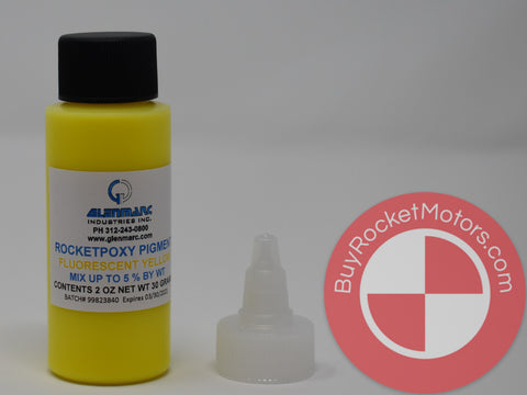 RocketPoxy Pigment - Fluorescent Yellow - 2 oz